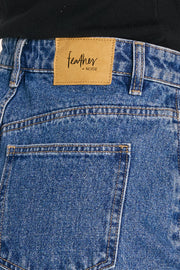 Grace Denim Short - Dark Blue