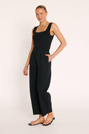 Eleanor Barrel Pant - Black