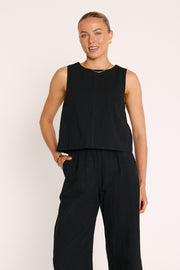 Eleanor Tank - Black