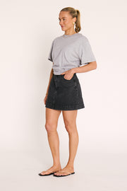 Cassie Skort - Washed Black