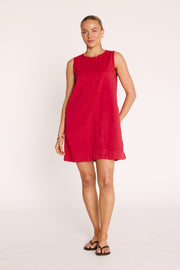 Arlo Denim Dress - Poppy