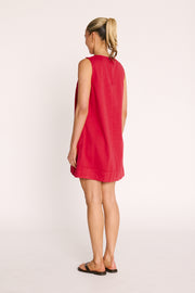 Arlo Denim Dress - Poppy