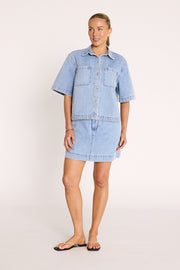 Hazel Shirt - Summer Blue