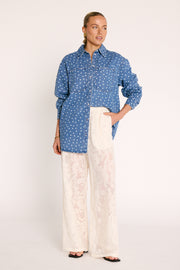 Valerie Pant - Cream Lace