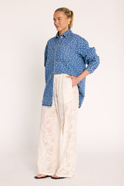 Valerie Pant - Cream Lace