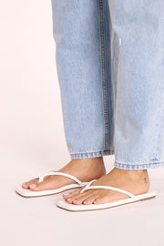 Donte Sandal - White