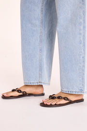 Farasha Sandal - Chocolate
