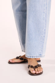 Farasha Sandal - Chocolate