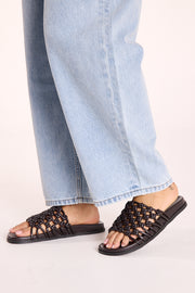 Calliope Sandal - Dark Cacao