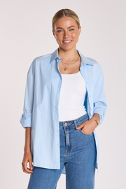 Eve Shirt - Powder Blue