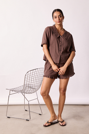 Charlotte Top - Chocolate