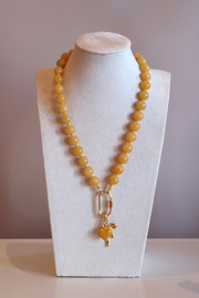 Spiral Shell Charm - Gold