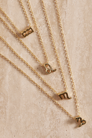 Zodiac Necklace - Gold