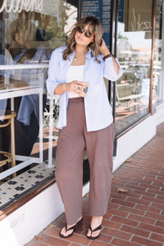 Emily Shirt - Blue Stripe
