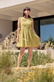 Clara Dress - Pistachio