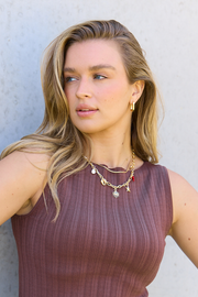 Fated Charm Necklace - Gold