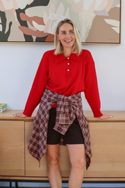 Alice Knit - Red
