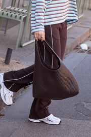 Everly Shoulder Bag - Chocolate