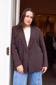 PRE-ORDER Hayley Blazer - Chocolate
