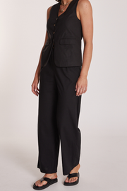 Cameron Cropped Pant - Black