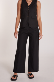 Cameron Cropped Pant - Black