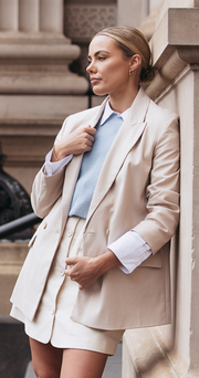 Boston Blazer - Cream