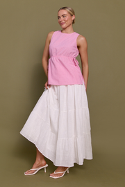 Elena Skirt - White