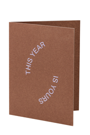 This Year Is Yours - Greeting Card