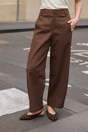 Glacier Flat - Chocolate Suede