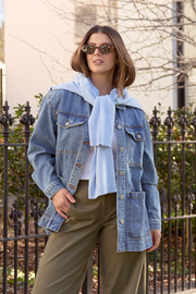 PRE-ORDER Tate Denim Jacket - Deep Blue