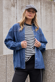 Violet Shirt - Indigo