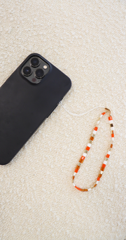 Cora Phone Charm - Orange Mix