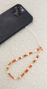 Cora Phone Charm - Orange Mix