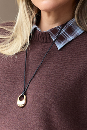 Meadow Cord Necklace - Gold