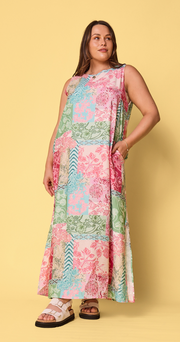Daydream Shift Dress  - Patchwork