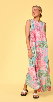 Daydream Shift Dress  - Patchwork