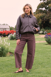 PRE-ORDER Lola Barrel Jean - Chocolate