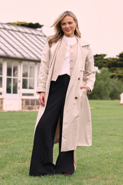 Theo Longline Trench - Stone