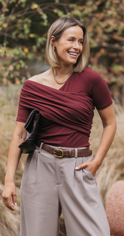 Julia Top - Burgundy