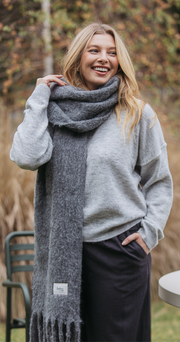 Aspen Scarf - Grey