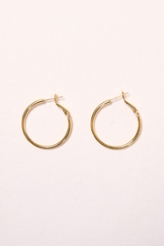 Serena Hoop Earrings - Gold