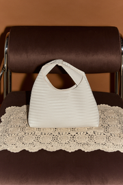Eliana Handle Bag - Bone