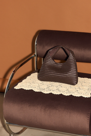 Eliana Handle Bag - Chocolate
