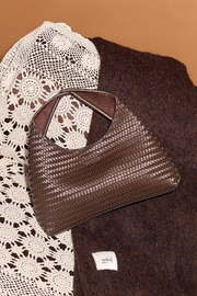 Eliana Handle Bag - Chocolate