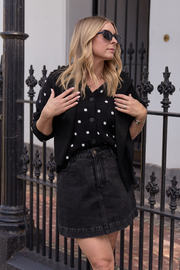 Farrah Cardi - Black White Spot