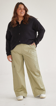 Ivy Cargo Pant - Olive