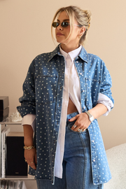 PRE-ORDER Violet Shirt - Denim Spot