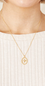 Athena 14ct Plated Necklace