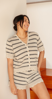 Freya Short – Vintage Stripe
