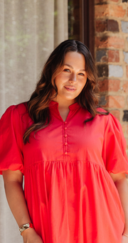 Madison Dress - Red